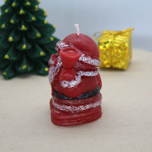 Santa Claus Candle | Different Shapes Candle for Home & Decoration, Birthday, Christmas